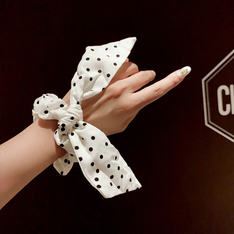 张雨绮网红飘带绑发带女点发发饰同款少女ins发饰