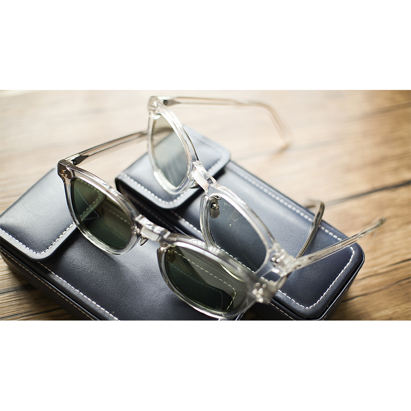 yellows联名限定plus同款余文乐透明madness手工眼镜太阳眼镜