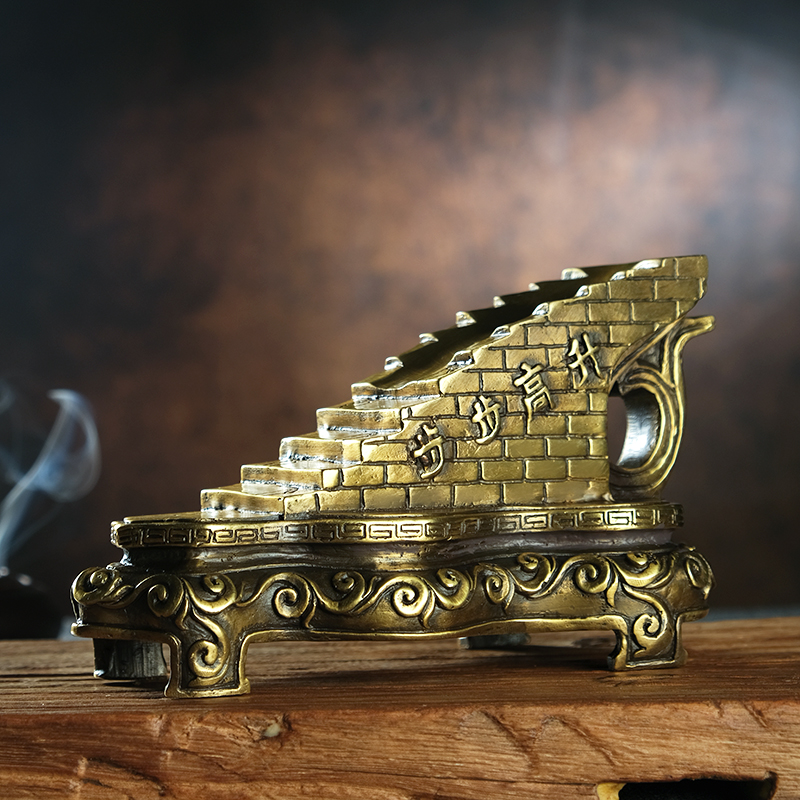 楼梯步步高升摆件家居书房办公室装饰一步登天吉祥礼品摆件