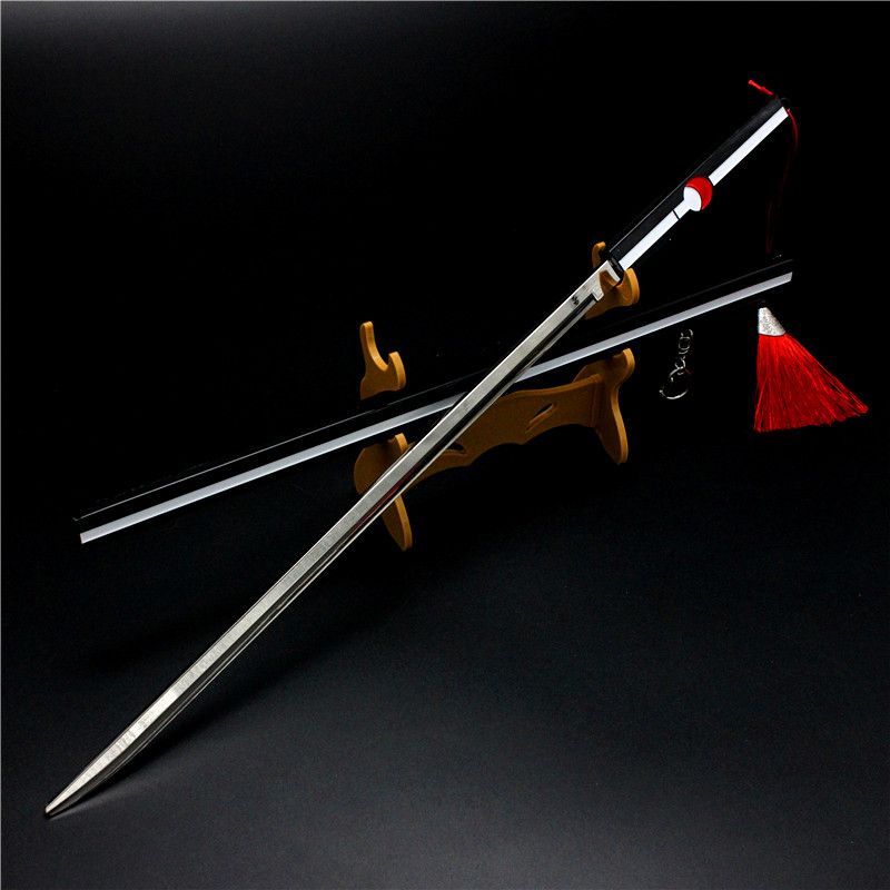火影忍者兵器佐助草雉剑合金武器模型金属儿童玩具特大号动漫挂件