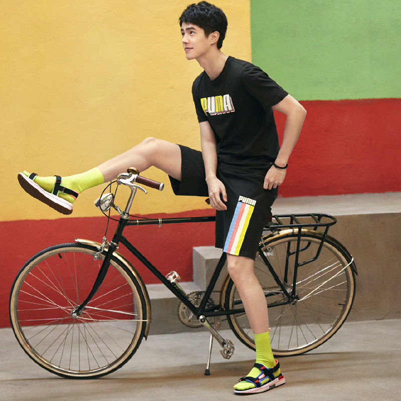 运动puma彪马男装套装2020夏季新款短袖透气运动套装