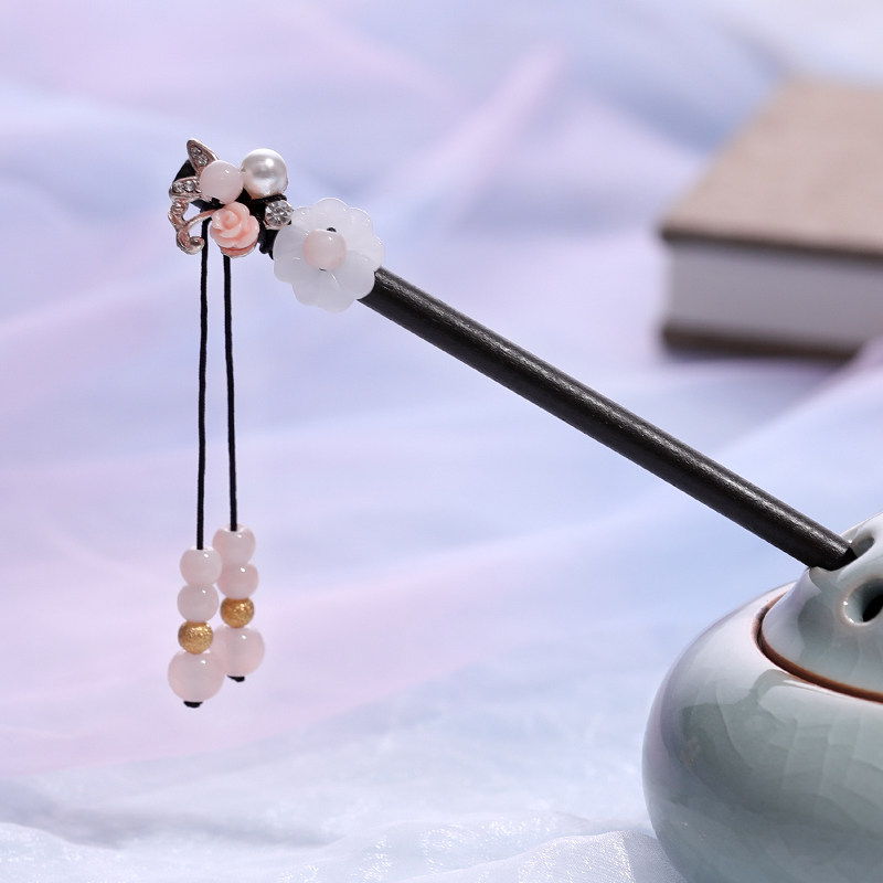 儿童发簪古风头饰可爱古代贵妃公主配饰女童发饰