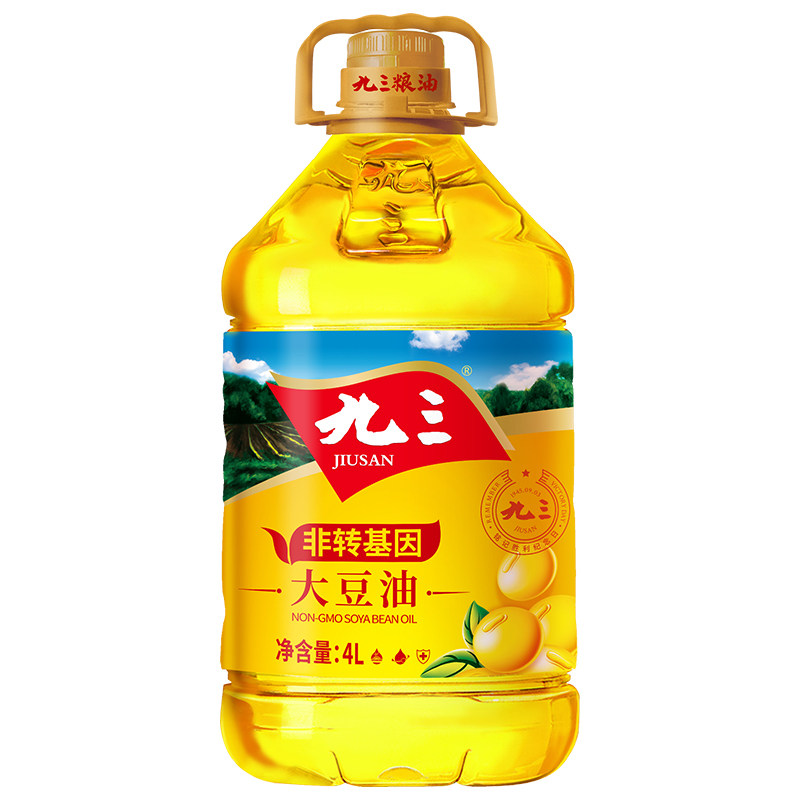 包邮三非转基因一级豆油4l东北色拉油大豆油