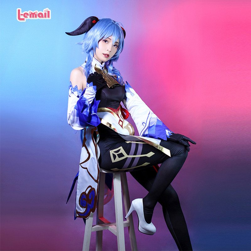 原神蓝莓甘雨cos服女游戏套装cosplay服装全套cosplay女装