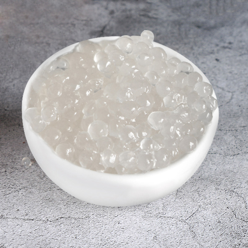 寒天西米晶球1kg奶茶茶店专用小颗颗粒波波果冻
