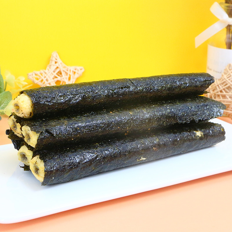 高点84g元气海苔棒米果卷能量棒紫菜海苔卷孕妇儿童解馋健康零食