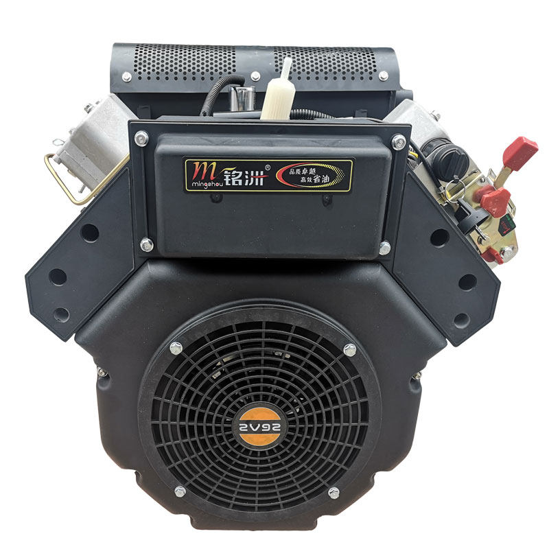 重庆大江双缸发动机2v802v90f汽油机25匹力帆马力汽油机