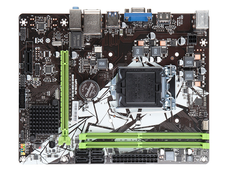 铭瑄挑战者h310cm台式机电脑主板ddr4ddr3支持5maxsun主板