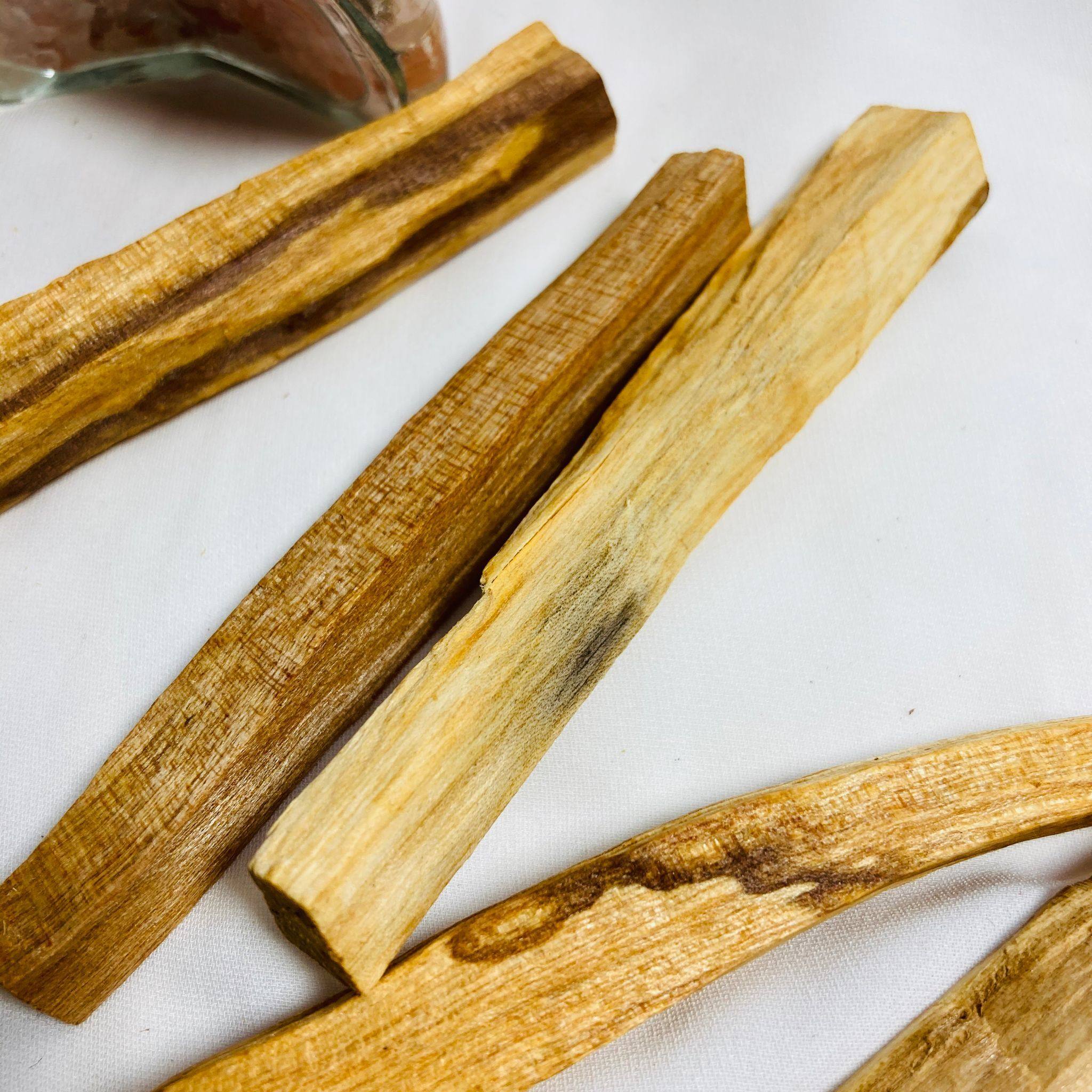 【两根装】天然秘鲁圣木 圣木原木 净化空间 水晶 冥想灵修 礼佛