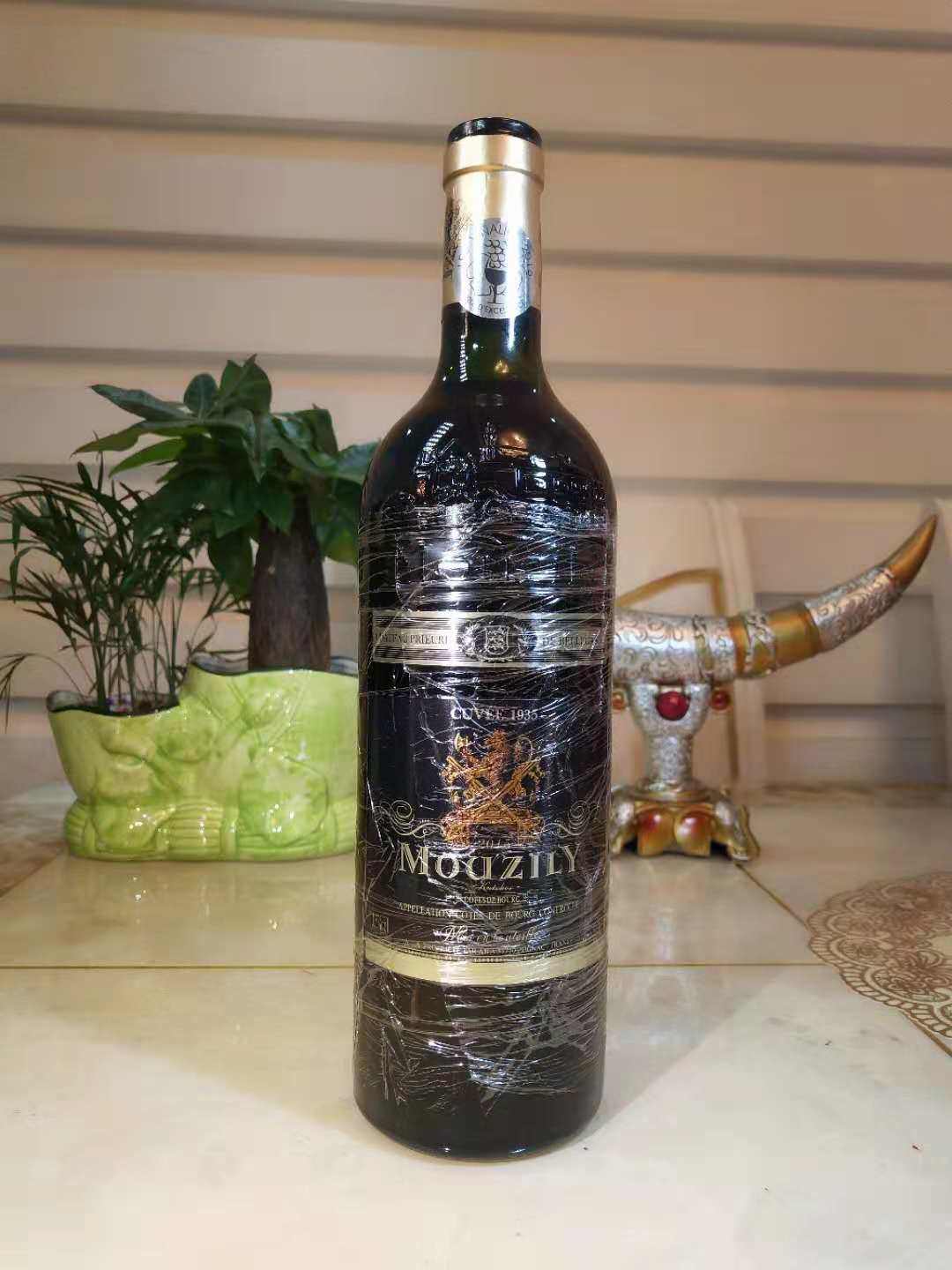 mouzily穆泽庄园库奇红葡萄酒红酒2016年国际烈酒大赛干红静态葡萄酒