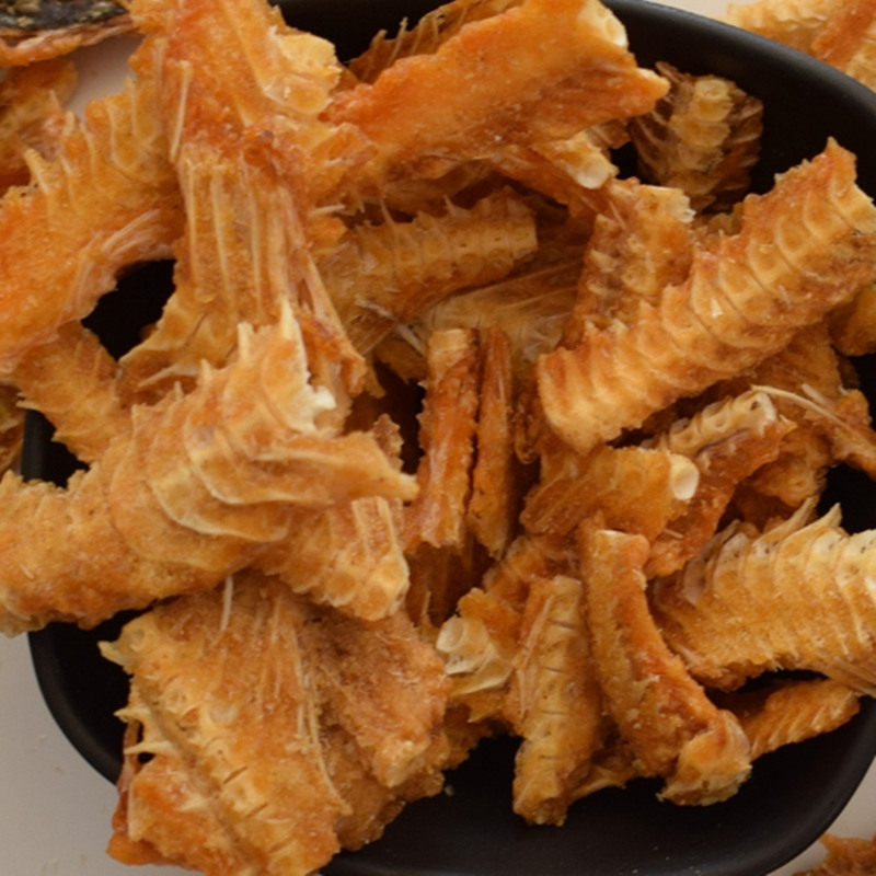 酥脆鱼骨鱼排骨头鱼刺片即海鲜零食青岛特产即食鱼零食