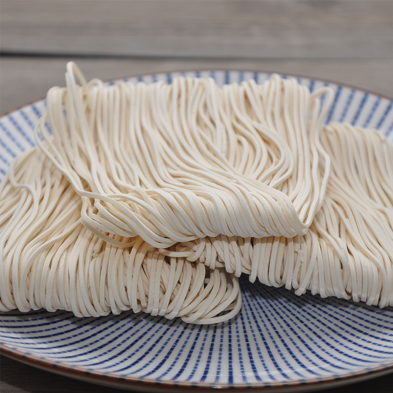 台熙家台南关庙面刀削面台湾特产日晒纯手工全素面条600g*12包邮