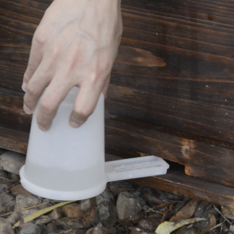 蜜蜂喂水器大容量防溺水不堵不漏巢门饲喂器加厚饮水器喂蜂槽