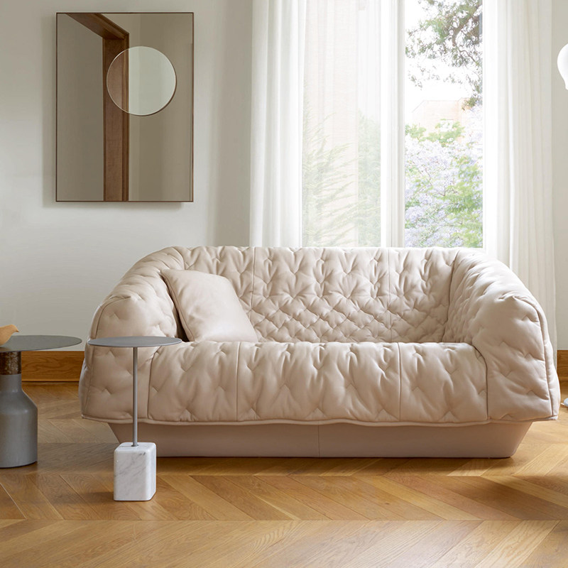 法国ligneroset写意空间布艺沙发无靠靠背客厅简约布艺沙发