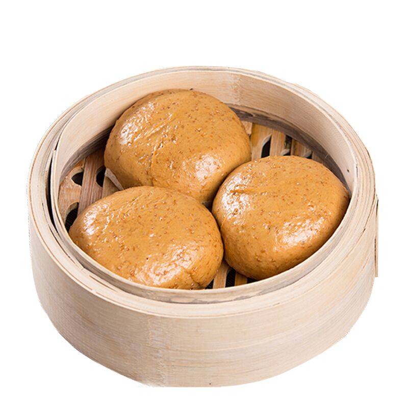 麦香花生儿童点心茶楼半成品面食早餐包儿童燕麦包点