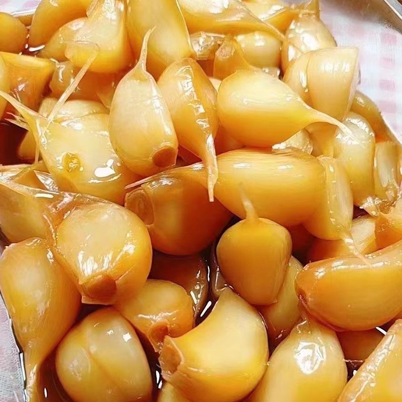 陈桥清口蒜山东特产糖醋大蒜蒜头腌泡蒜瓣下酒腌制