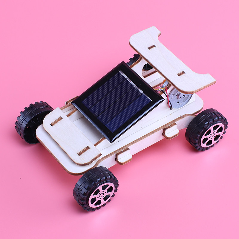 胖耳科技制作小发明太阳能小车小学生手工玩具拼装科学实验