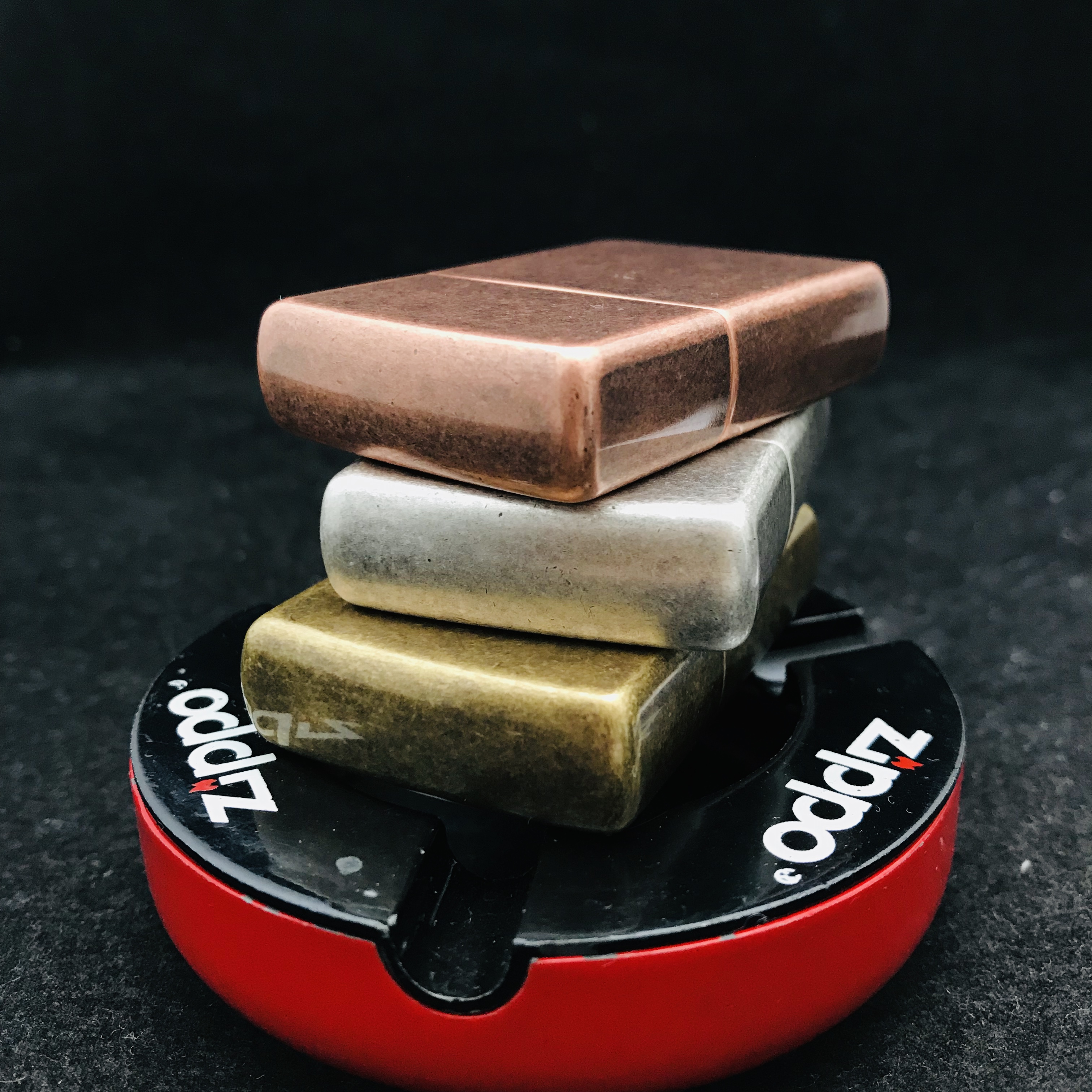 仿古左左美国zippo防风煤油打火机121fb301fb紫铜zippo