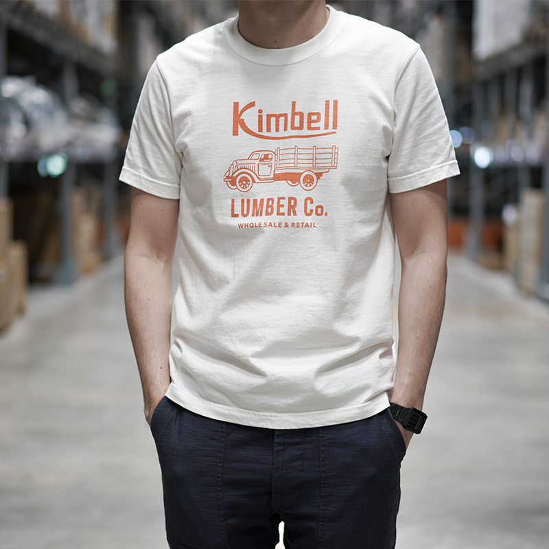 新款印花短袖t恤男士纯棉小溪原创重磅潮流夏季宽松休闲半袖TEE恤