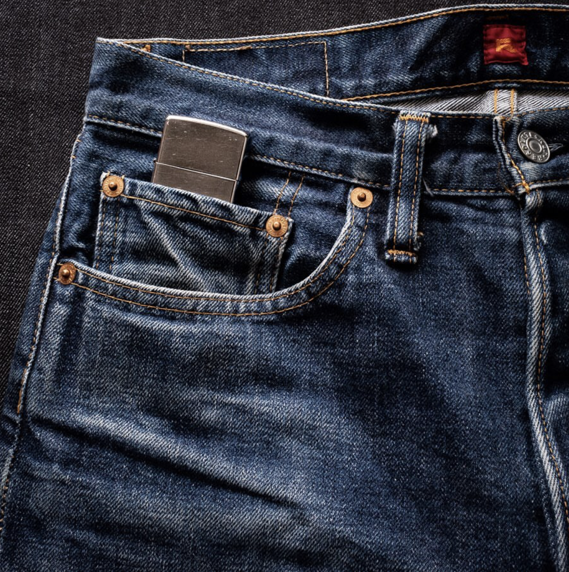 【大量现货】RESOLUTE710林芳亨直筒修身吊脚九分裤 66裤型牛仔裤