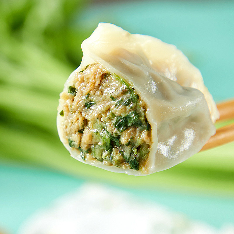 牛肉思念打天下芹菜水饺速冻早餐600gx1方便速食水饺