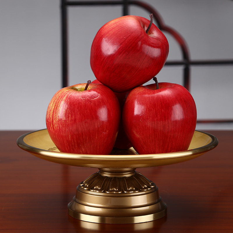 果盘秦歌八吉祥供佛纯铜佛前供奉供果水果供盘果盘