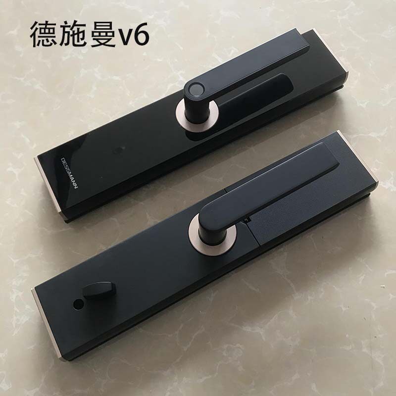 德施曼v6/g5智能指纹一握开半自动十大品牌防盗门远程密码电子锁-mc