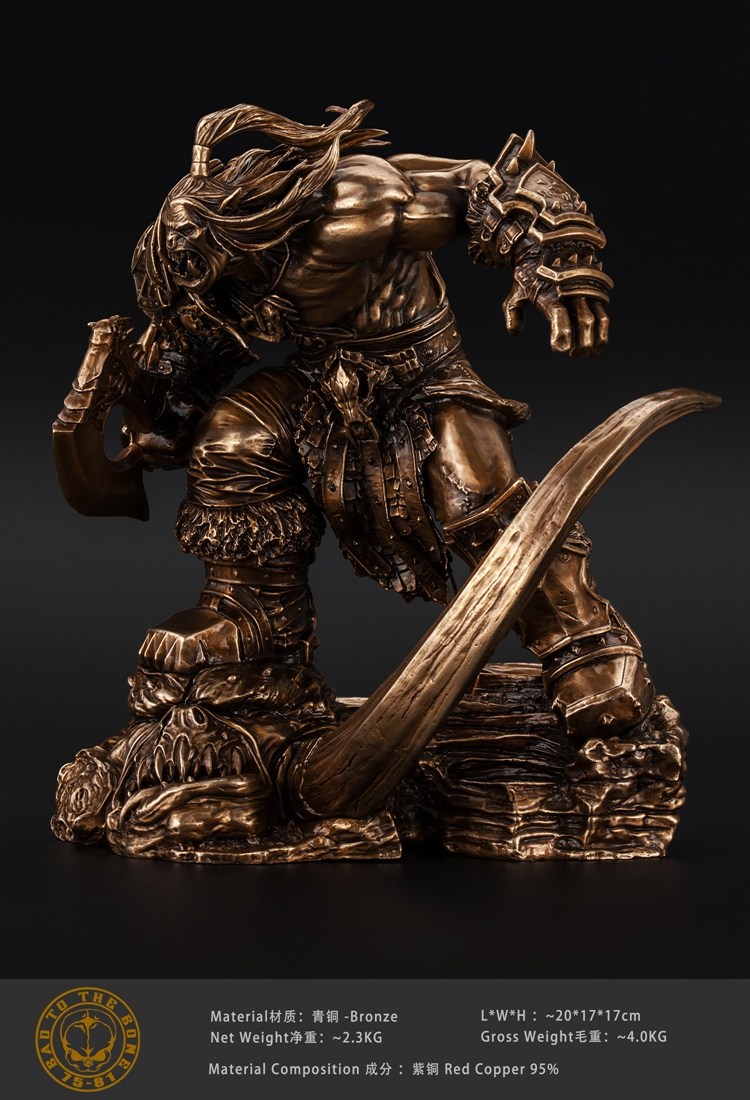 奥格瑞玛暴雪wow魔兽世界青铜精工格罗罗姆地狱咆哮潮玩盲盒