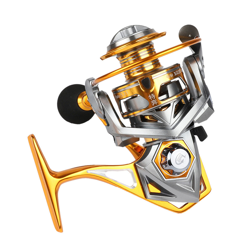 特奔gts海钓版全金属海水鱼轮鱼线轮防跑远投鱼线轮