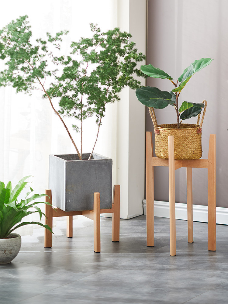 工厂瑕疵花架北欧十字花盆盆架清仓处理不退花架