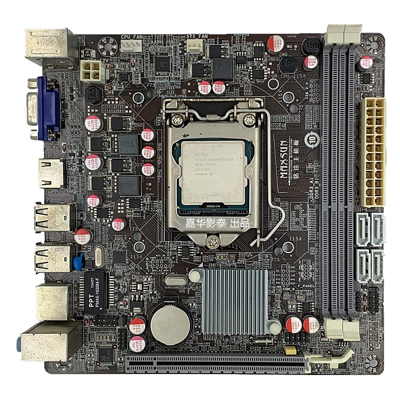 铭瑄ms-h61il 全固版 台式机电脑 1155 h61 itx主板 拼 1150 h81