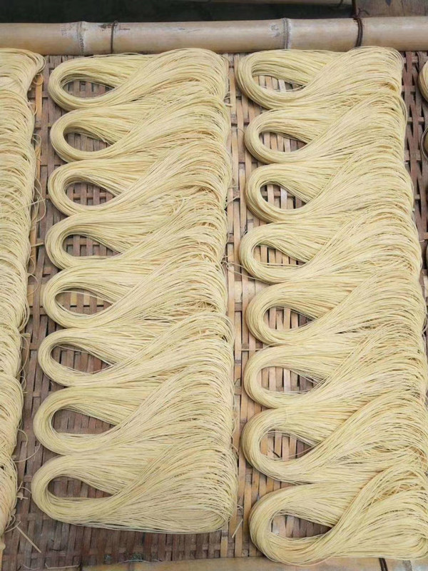 温州面手面长面线素食面条手工月子瑞安面纱面条