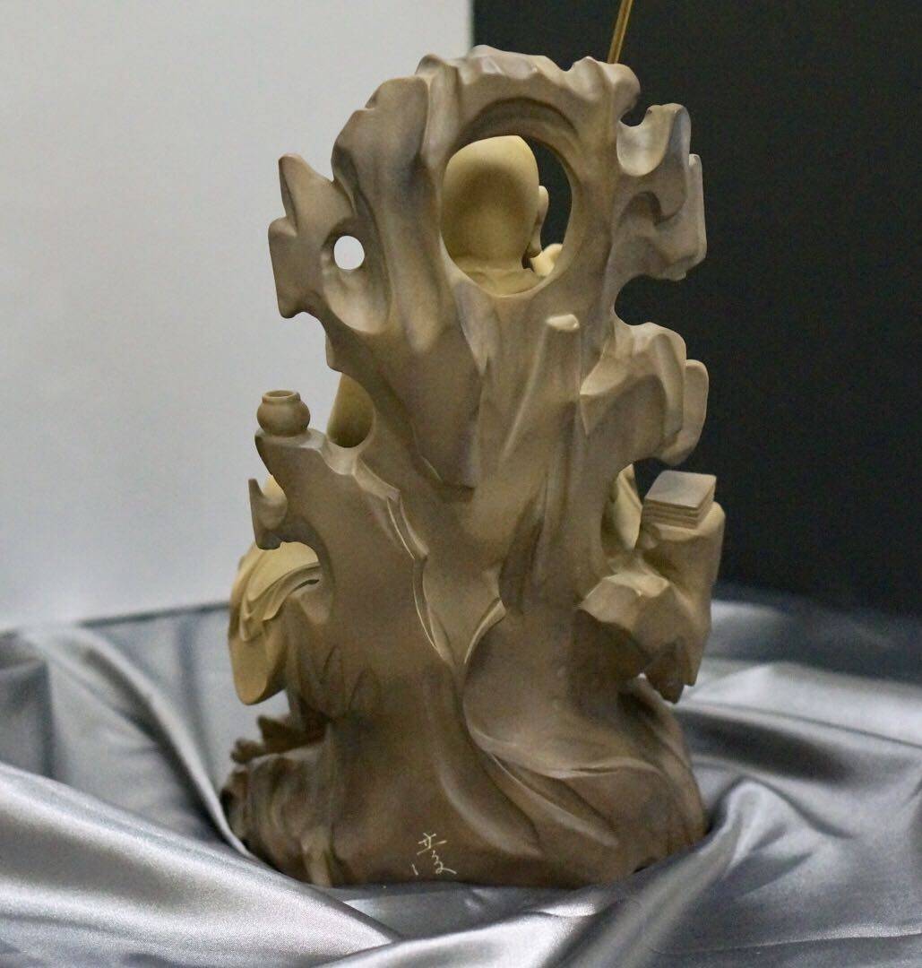 林昭发铁丸石雕地藏菩萨佛像文玩收藏礼物礼品佛珠