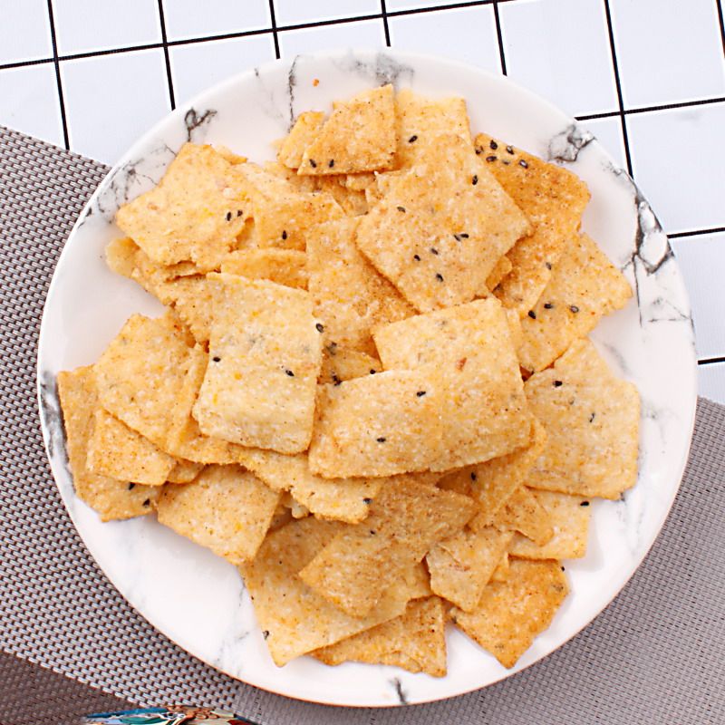 锅巴手工老灶花椒芥末麻辣超辣香辣芝麻零食膨化食品
