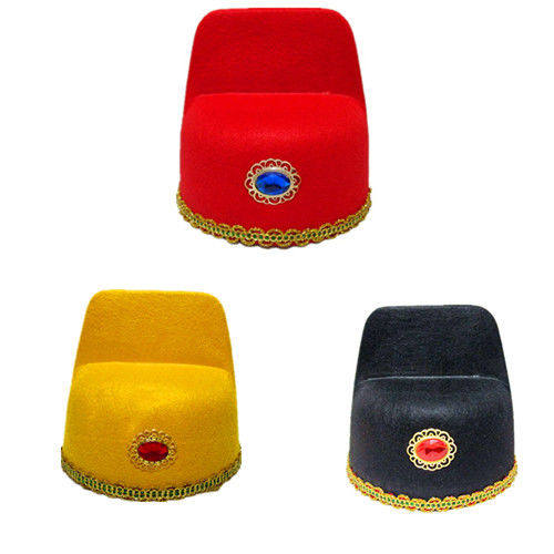 地主帽瓜皮帽子男清朝宫廷皇帝新郎古装 唐装 戏曲状元 官古代结婚帽