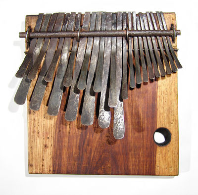 非洲津巴布韦产拇指琴kalimba卡林巴琴mbira姆拉比琴手指钢琴