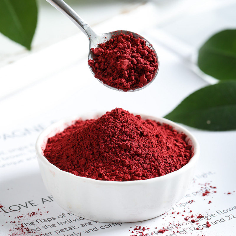 红曲米粉粉红丝绒蛋糕食用烘焙天然色素卤味食用色素