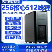 Server workstation host AMD 9554 9654 9V74 9754 9684X finite element true calculation