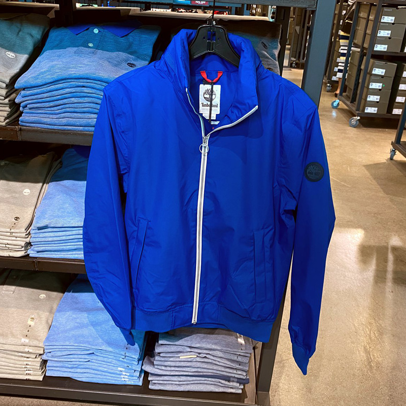 Timberland 添柏岚美国 男士防水速干藏帽商务休闲夹克外套 A224R