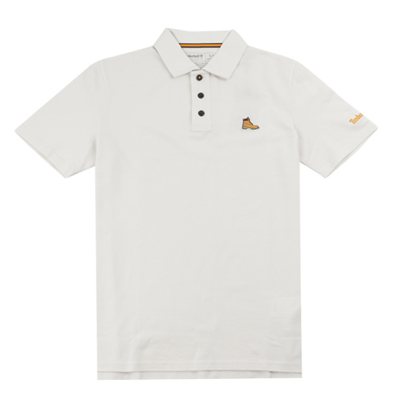 Timberland 添柏岚美国 男士有机纯棉黄皮靴签名短袖Polo衫 A2CH9