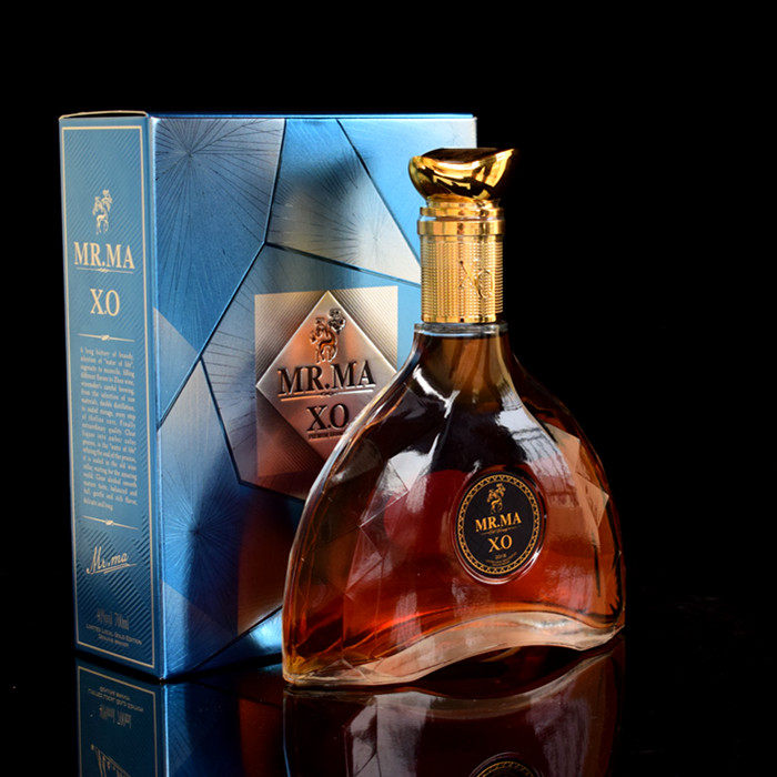 洋酒白兰地xo法国原酒700ml礼盒盒装烈酒基酒白兰地