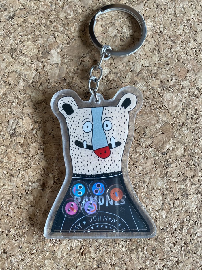 出口订单复古创意男生女生礼物摇摇乐挂件钥匙扣卡通动漫挂件