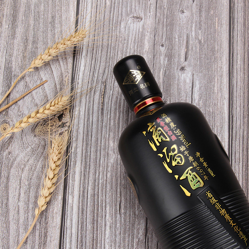 滴溜酒滴溜酒8浓香型39度白酒900ml2瓶礼盒装粮食酒礼品收藏酒