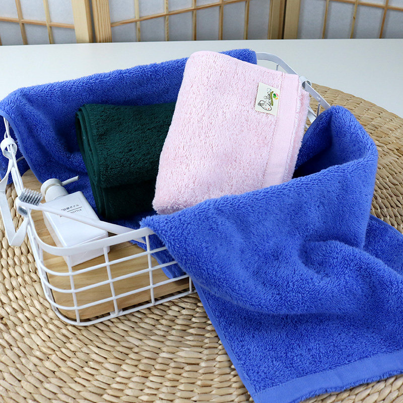 日本进口airkaol浅野毛巾纯棉洗脸家用全棉吸水不易掉毛双叶限定