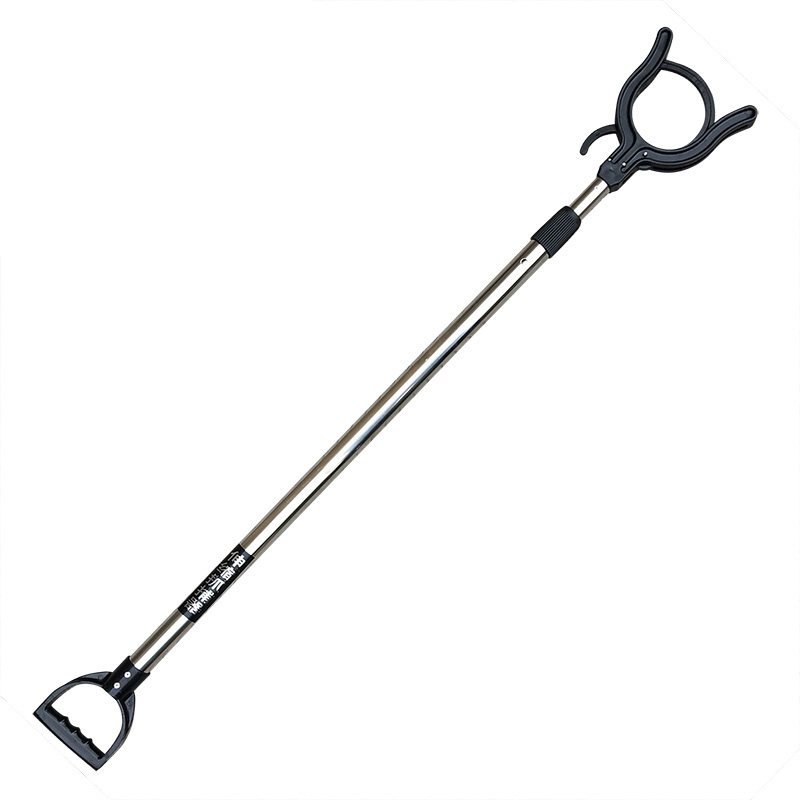 伸缩不锈钢防暴脚叉抓捕器脖叉颈叉保安防暴钢叉校园安保防身器材