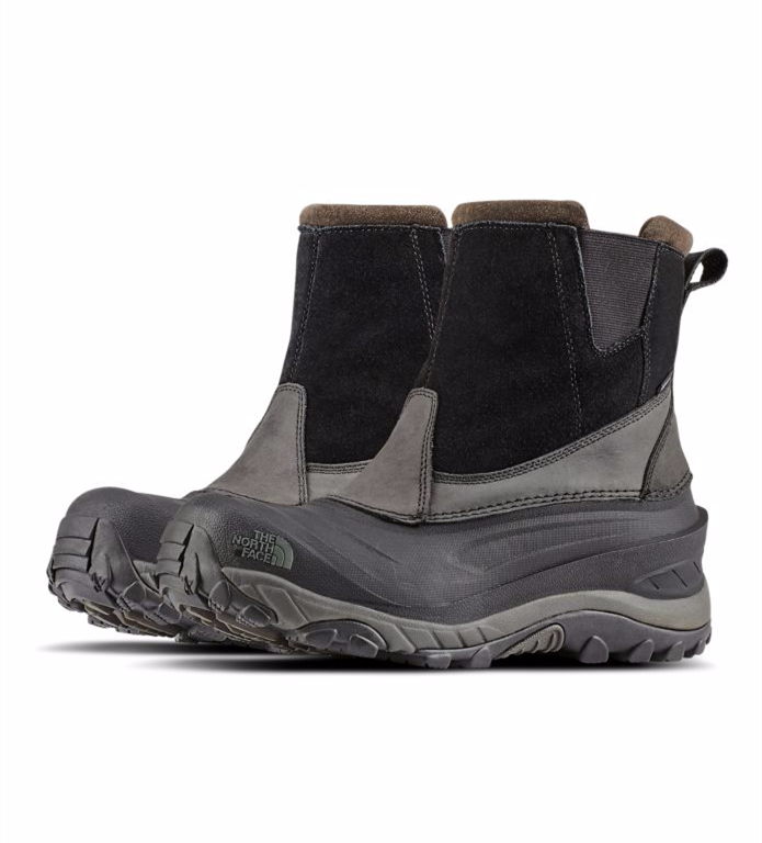 正品现货 The North Face北面 加厚保暖男鞋防水防滑套筒雪地靴