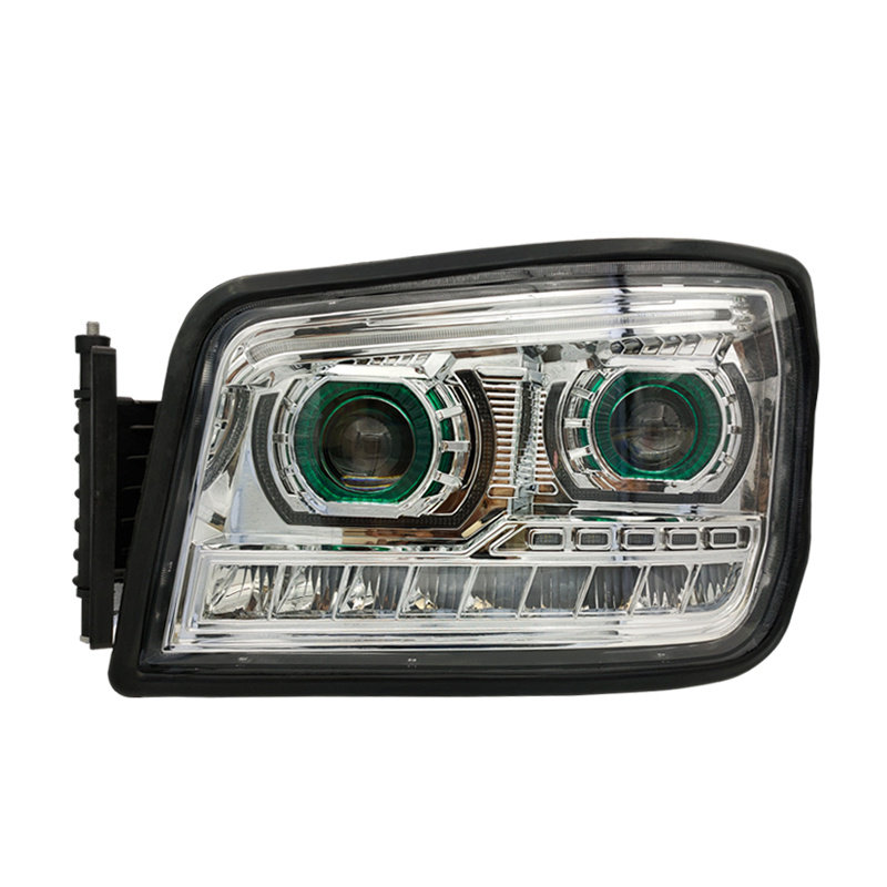 适用于陕汽德龙x3000m3000h3000前大灯总成led超亮原厂大灯总成