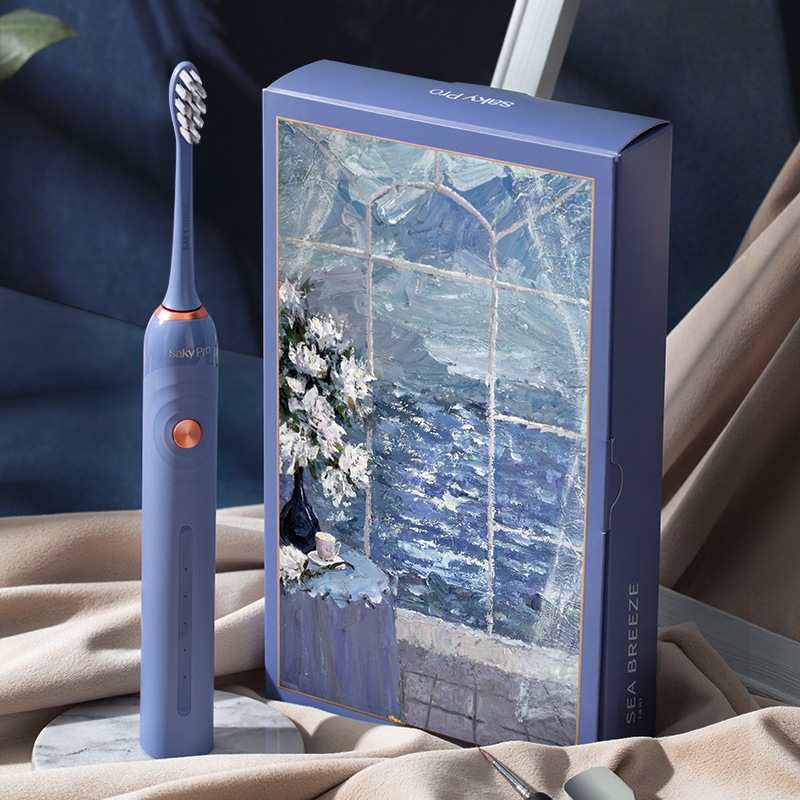 舒客声波电动牙刷软毛充电式学生党情侣套装男女女士电动牙刷