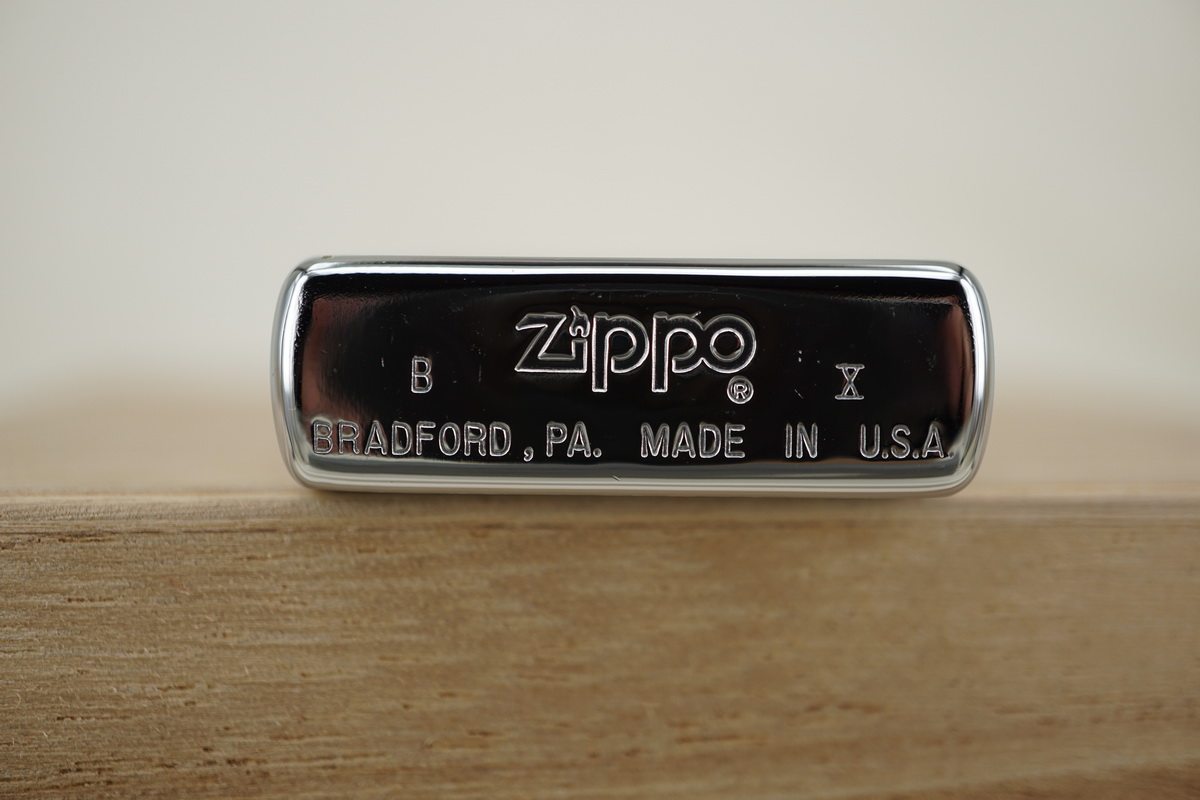 原装1994年全新镀铬蚀刻填漆世界名胜比萨斜塔zippo
