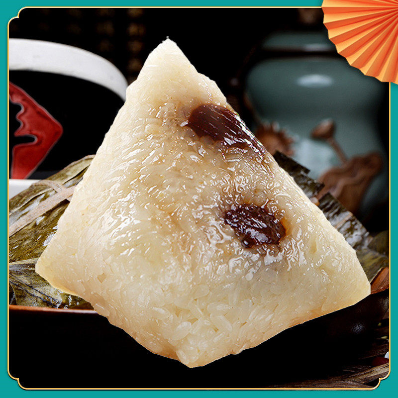 嘉兴特产端午甜粽恒元斋素手工粽子香甜蜜枣粽子